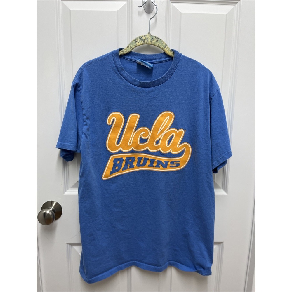 VTG 80s UCLA Bruins T Shirt GOLD Standard Unisex T Shirt - Size Large‎